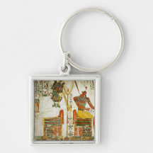 The Gods Osiris and Atum, from Tomb of Keychains