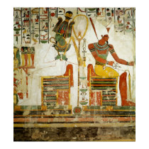 The Gods Osiris and Atum, from Tomb of posters