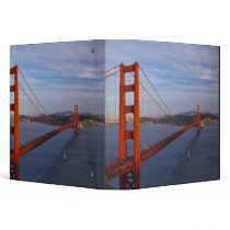 The Golden Gate Bridge from the Marin 3 Ring Binders