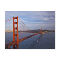 The Golden Gate Bridge from the Marin Postcard
