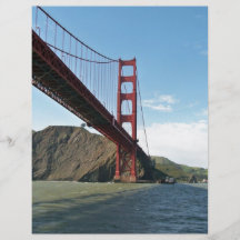 The Golden Gate bridge Personalized Flyer
