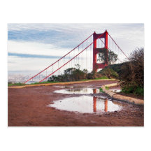 The Golden Gate Bridge Postcard