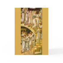 "The Golden Stairs", by Edward Burne-Jones Greeting Card