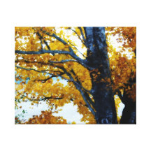 The golden tree. canvas prints