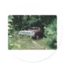 The Goldeneagle - 1964 dodge 330 Round Sticker
