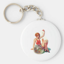 The Goldfish Classic Illustration Key Chains