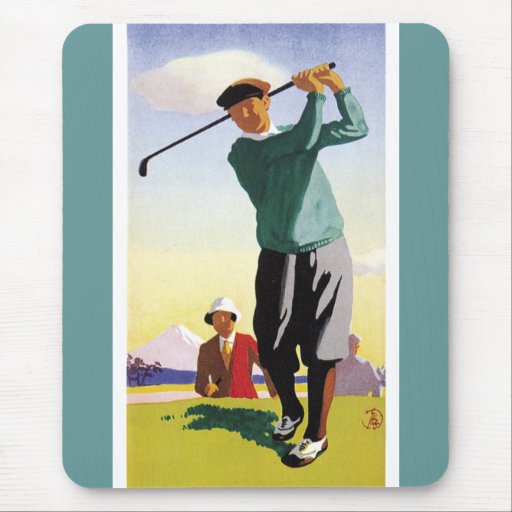 The Golfer Mousemat