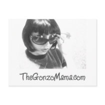 The Gonzo Mama Postcard
