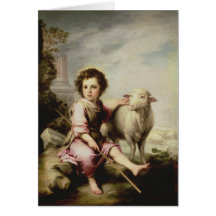 The Good Shepherd, c.1650 Greeting Cards