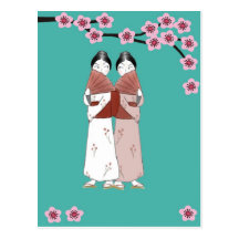 The Gossips Postcard