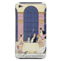The Gourmands, 1920-30 (pochoir print) casemate cases