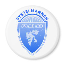 the Governor Svalbard, Norway Fridge Magnets