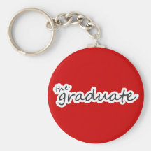 THE GRADUATE GRADUATION SCHOOL ACHIEVEMENTS EDUCAT KEYCHAIN