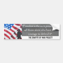 The Graffiti of War Project: National Gallery Tour Bumper Stickers