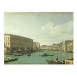 The Grand Canal from the Rialto Bridge Postcards