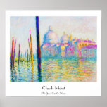 The Grand Canal in Venice Claude Monet Posters