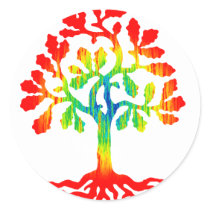 the grand look round sticker