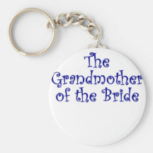 The Grandmother of the Bride Keychains