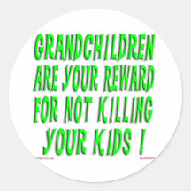 The Grandparent Reward Sticker