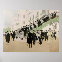 The Grandstand Staircase Print