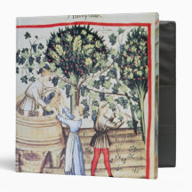 The Grape Harvest, 13th century Binders