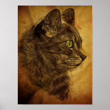 The Great Cat Print