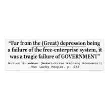 The Great Depression Was A Government Failure Photo Print