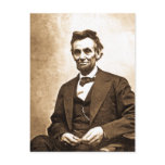 The Great Emancipator - Abe Lincoln (1865) Postcard