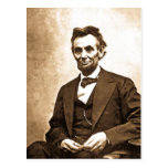 The Great Emancipator - Abe Lincoln (1865) Postcard