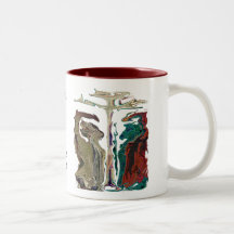 "The Great FaceOff-Michael vs Lucifer" Mug