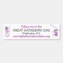 The GREAT GATHERING Bumper Sticker