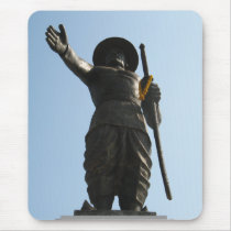 The Great King Anouvong ... Vientiane, Laos Mouse Mats