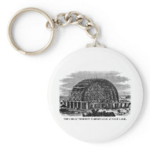 The Great Mormon Tabernacle at Salt Lake Keychains
