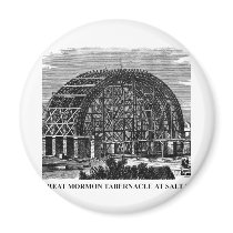 The Great Mormon Tabernacle at Salt Lake Fridge Magnet