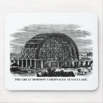 The Great Mormon Tabernacle at Salt Lake Mouse Pad