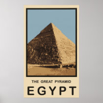 The Great Pyramid Egypt Poster