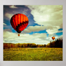 The Great Race Hot Air Balloons Posters