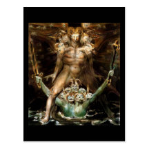 The Great Red Dragon and the Beast from the Sea Post Cards
