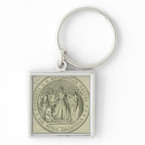 The Great Seal of New Zealand keychains