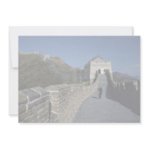 The Great Wall, Beijing, China Announcement