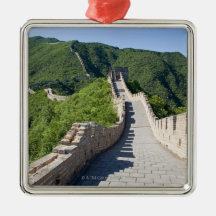 The Great Wall of China in Beijing, China Ornaments