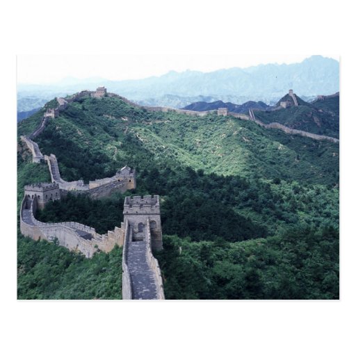The Great Wall of China near Beijing Postcard
