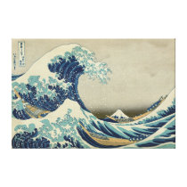 The Great Wave Canvas Canvas Prints