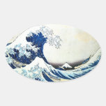 "The Great Wave" Japanese Painting by Hokusai Sticker