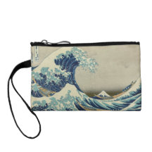The Great Wave Key Coin Clutch Coin Purse