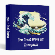 The Great Wave off Kanagawa (神奈川沖浪裏) Binders