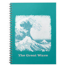 The Great Wave off Kanagawa (神奈川沖浪裏) Notebooks