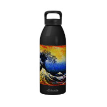 The Great Wave off Kanagawa (神奈川沖浪裏) Drinking Bottle