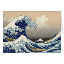 The Great Wave off Kanagawa Greeting Card