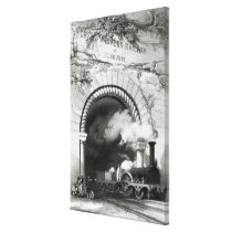 The Great Western Railway, 1846 canvas prints